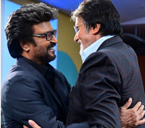  Amitabh Bachchan and Rajinikanth Reunite for ‘Vettaiyan’ After 33 Years”