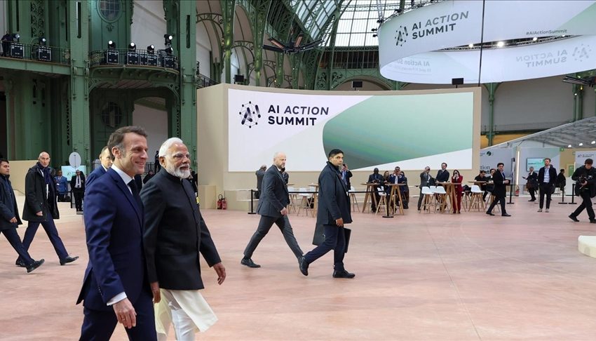  Macron Seemingly Ignores Modi’s Handshake at AI Summit
