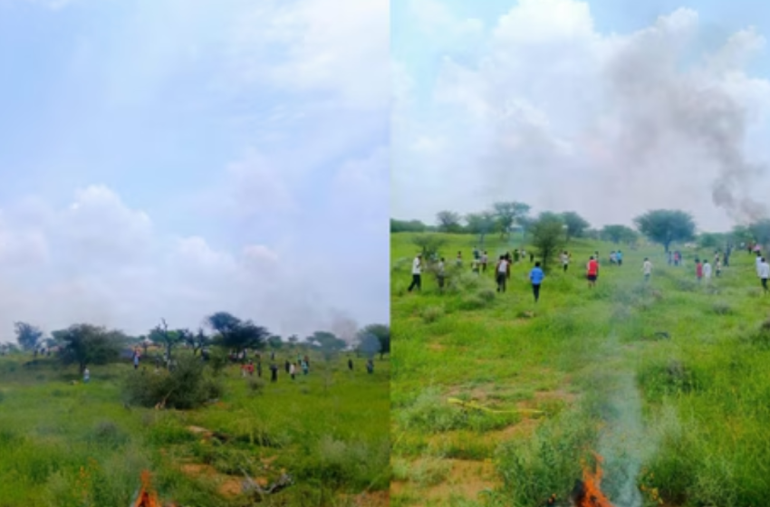  Indian Air Force Fighter Jet Crashes in Rajasthan; Casualties Feared