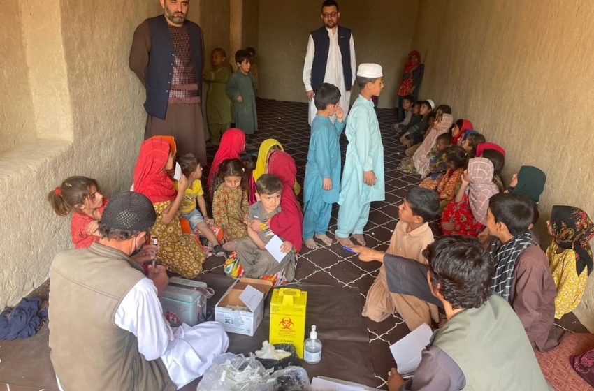  Over 16 Million Afghan Children Protected Through Two-Phase Measles Vaccination Campaign