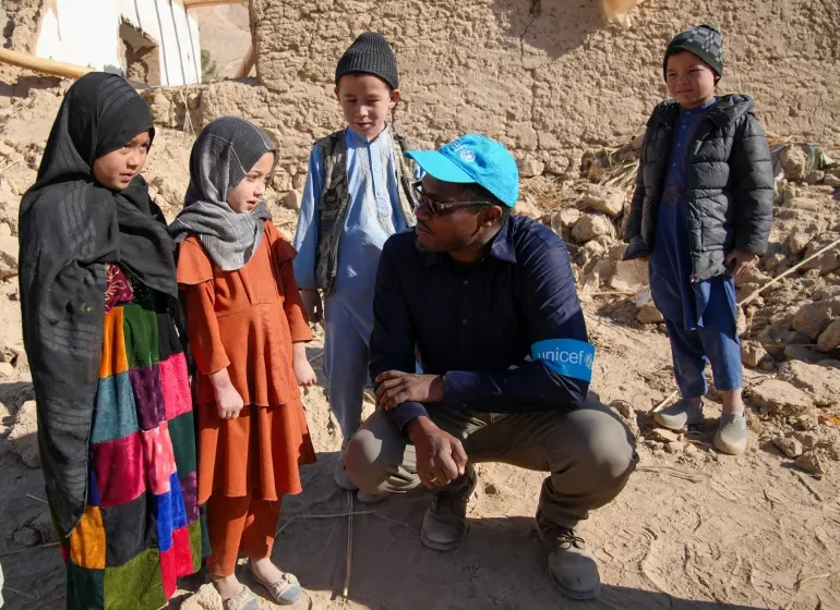  UNICEF: Four Children Die from Pneumonia and Cold in Earthquake-Hit Kunar